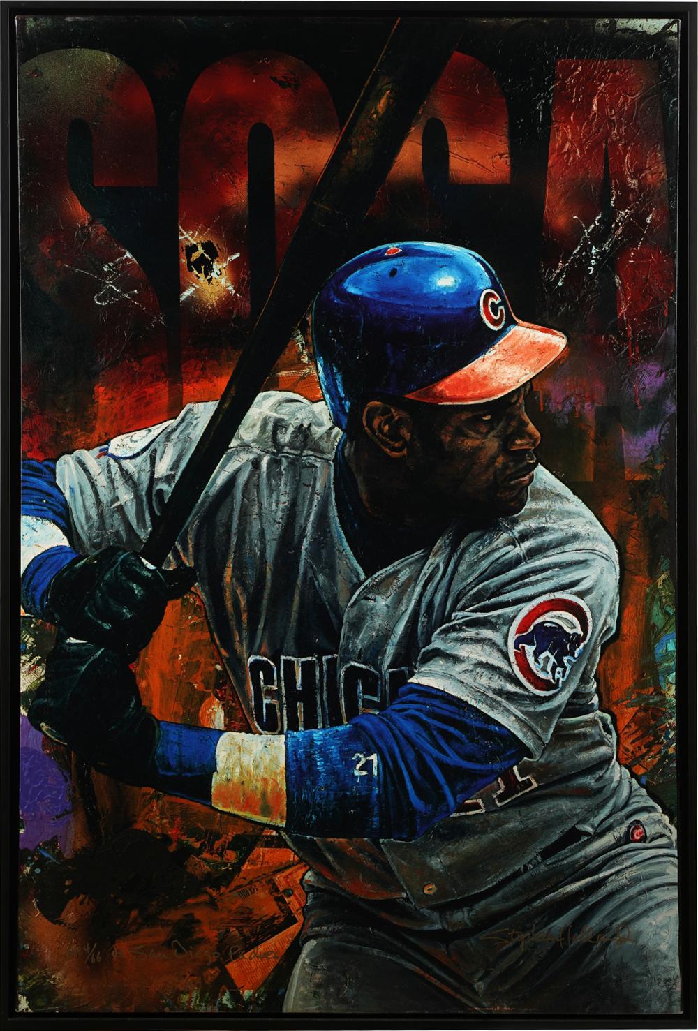 STEPHEN HOLLAND: CHICAGO CUBgiclee;