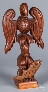 STEPHEN J. PUSKAS CARVED AND S