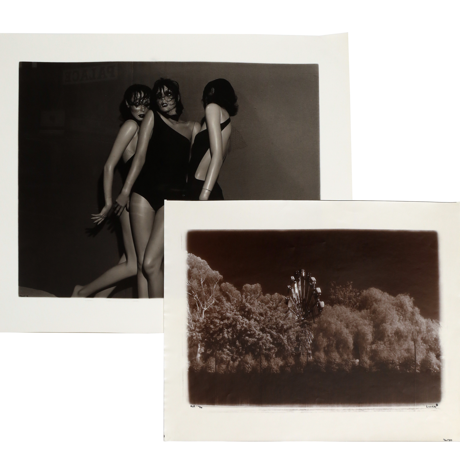 STEPHEN LIVICK, (2) PHOTOGRAPHS