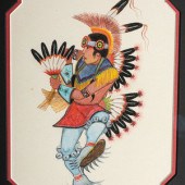 Stephen Mopope
(Kiowa, 1898-19