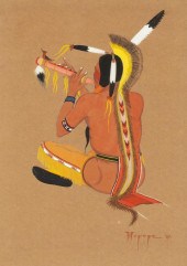 STEPHEN MOPOPE, UNTITLED (FLUT