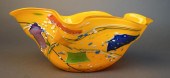 STEPHEN RICH NELSON GLASS BOWL
