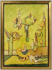 Stephen Sacklarian painting (A
