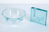 STEPHEN SCHLANSER  ART GLASS (