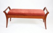 STEPHEN SWIFT MAHOGANY UPHOLST