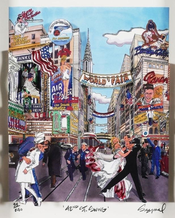 STEPHEN SZYNAL, MIXED MEDIA, 42ND