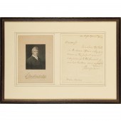 STEPHEN VAN RENSSELAER, SIGNED