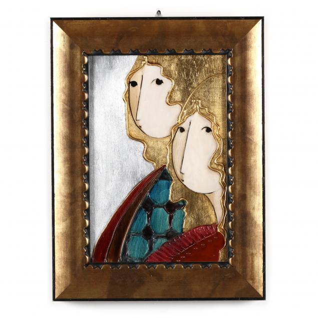 STEPHEN WHITE (NC), TWO WOMEN Oil