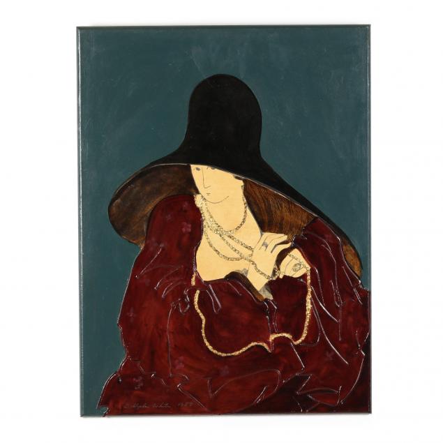 STEPHEN WHITE (NC), WOMAN WITH GOLD