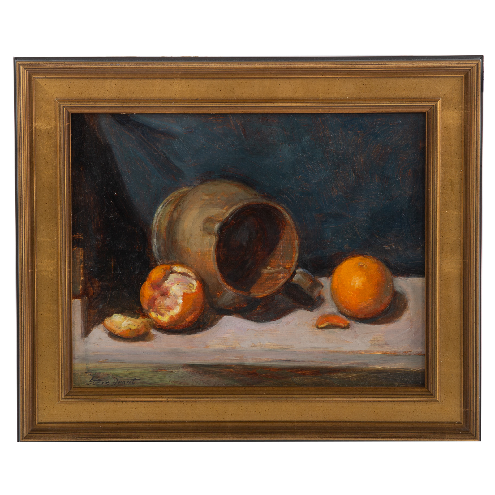 STERE GRANT. "STILL LIFE WITH FRUIT