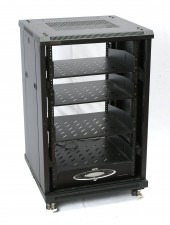 STEREO RACK WITH MOUNTED APC P