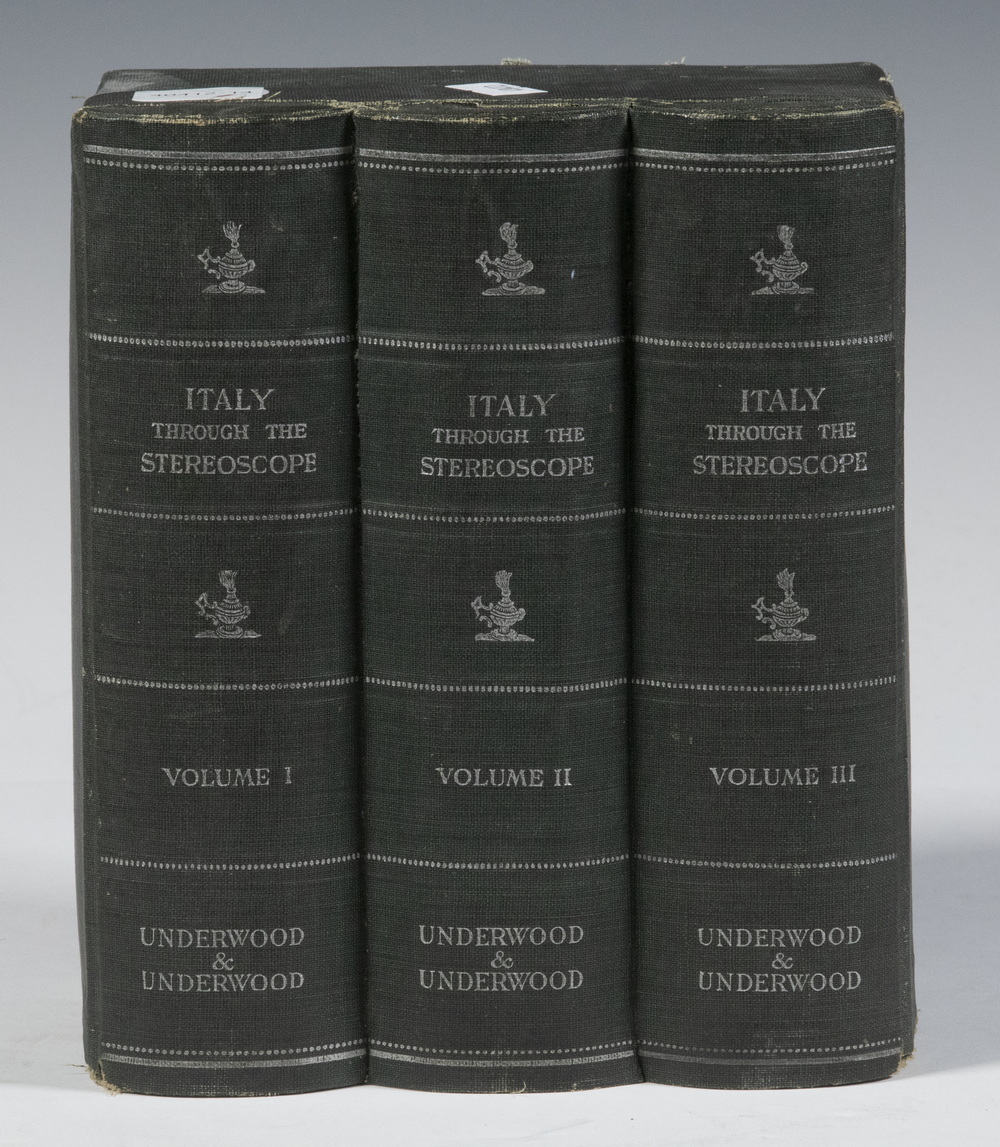 STEREOGRAPHIC LIBRARY 3 VOL FAUX