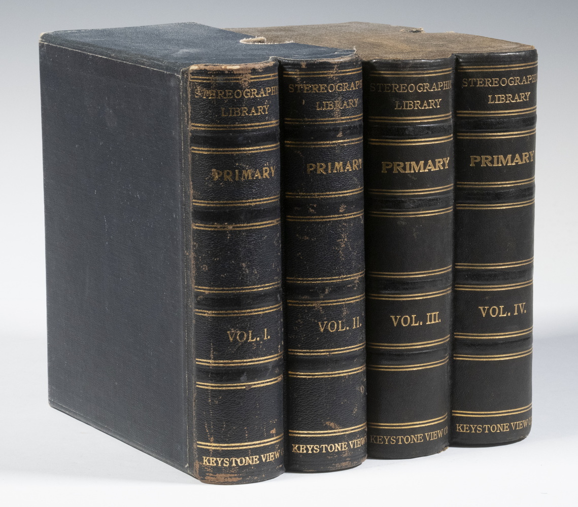 STEREOGRAPHIC LIBRARY 4 VOL FAUX