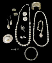 STERLING: 10+ PIECES OF STERLI