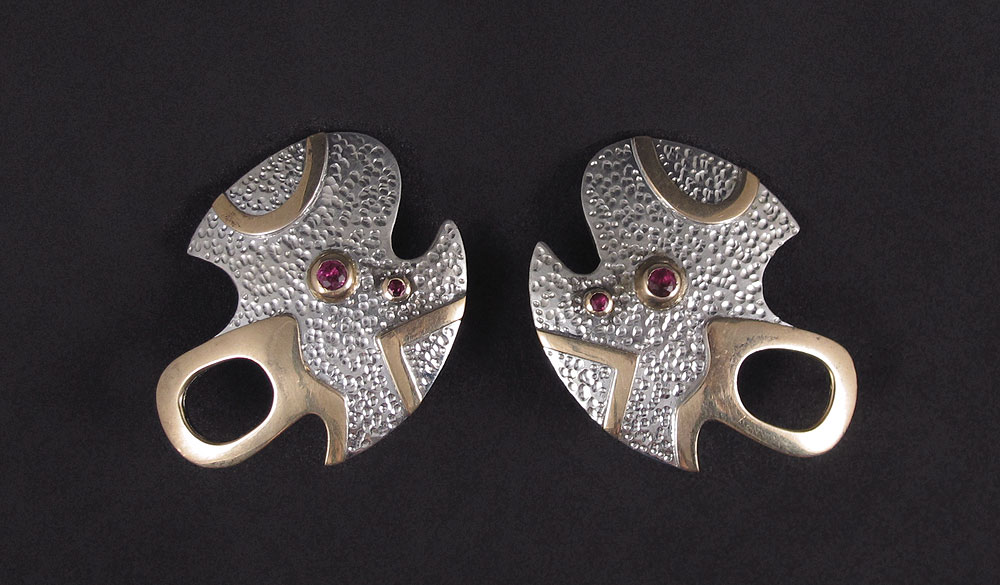 STERLING & 18K EARRINGS: Match to