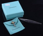 STERLING & 18K GOLD TIFFANY CR