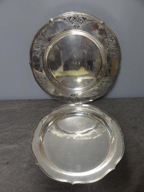 STERLING. 2 Chargers.1 plain 12''