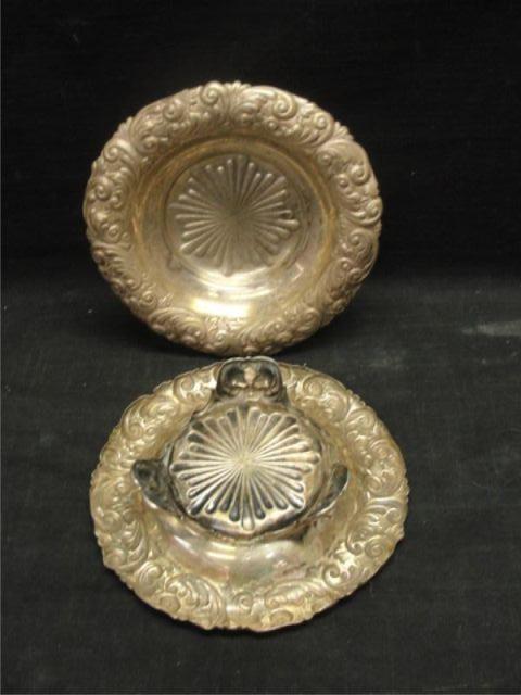 Sterling. 2 Footed Bowls. From an