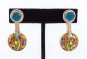 STERLING 22K YELLOW GOLD & ENA
