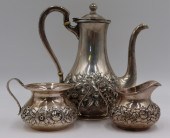 STERLING. 3 PC. S. KIRK & SON