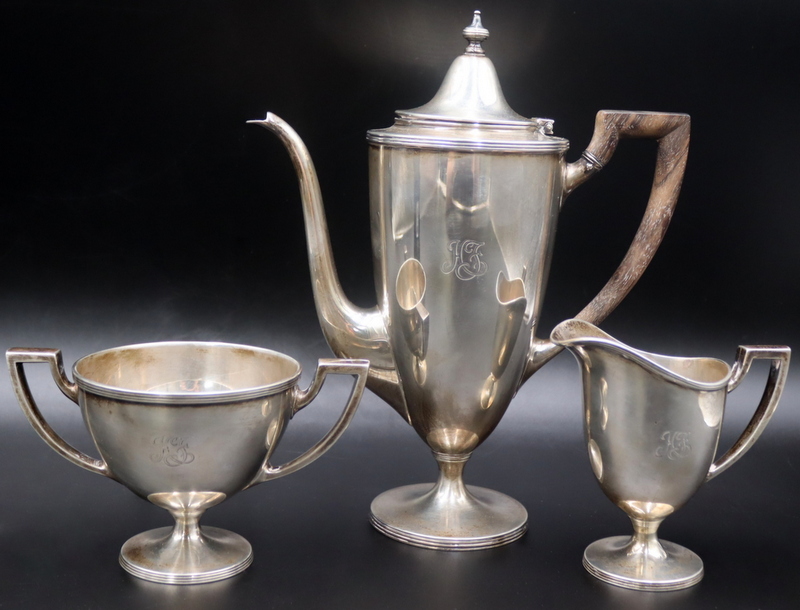 STERLING. 3 PC. TIFFANY & CO.