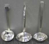 STERLING. 3 Serving Spoons.Inc