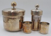 STERLING. 4 PC BUCCELLATI ITAL