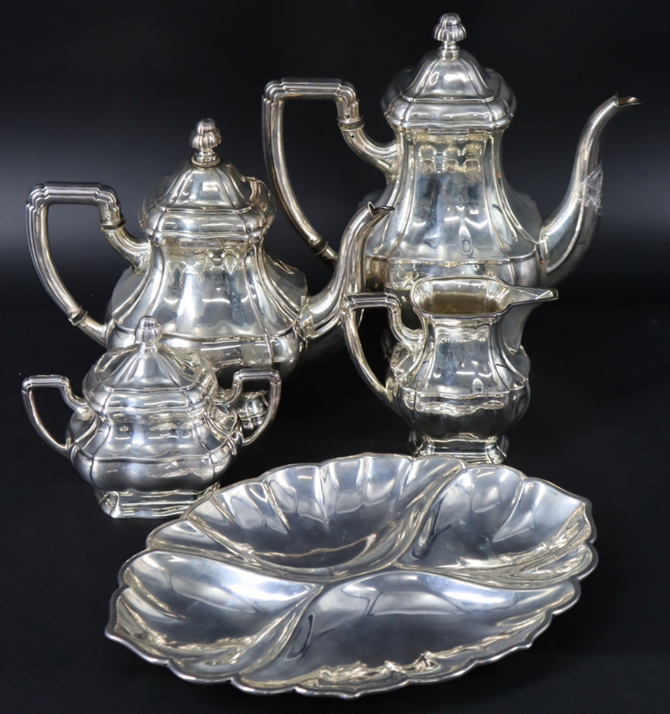 STERLING. (4) PC. GERMAN STERLING