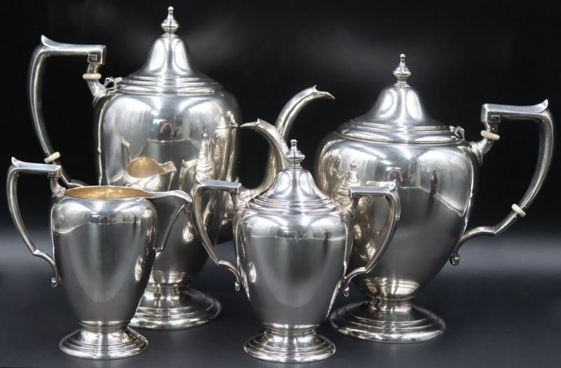STERLING. 4 PC. M. FRED HIRSCH