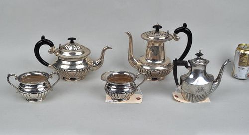 STERLING 4 PC. TEA/COFFEE SERVICE &