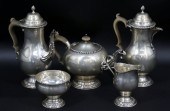STERLING. (5) PC. ENGLISH SILV