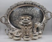 STERLING. 6 PC. DAVID R. ROUGH