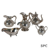 STERLING & 900 SILVER PITCHER