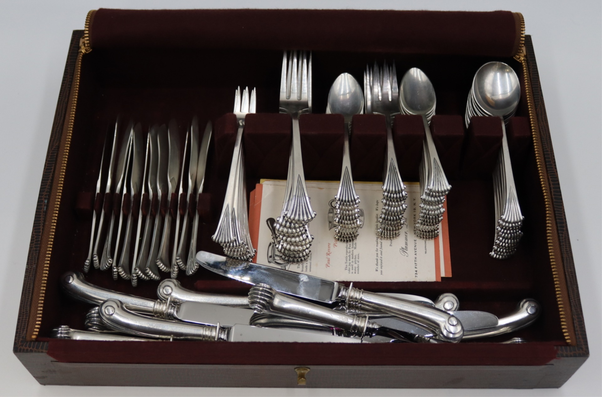 STERLING. 96 PC. TUTTLE ONSLOW