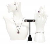 Sterling and Amethyst jewelry