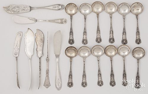 STERLING AND COIN SILVER BUTTER