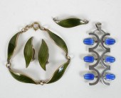 Sterling and enamel Aksel Holm