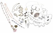 Sterling and silver tone jewel
