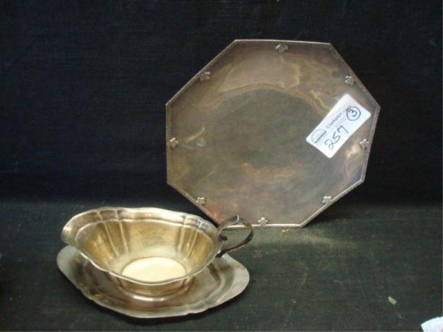Sterling Arts & Crafts Tray along