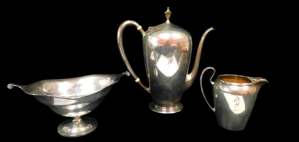 STERLING: ASSEMBLED HOLLOWARE