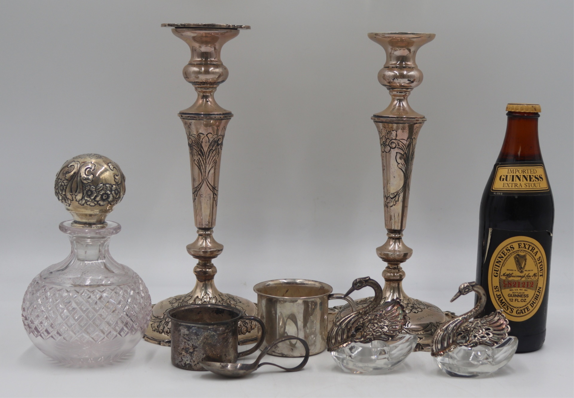 STERLING. ASSORTED GROUP OF