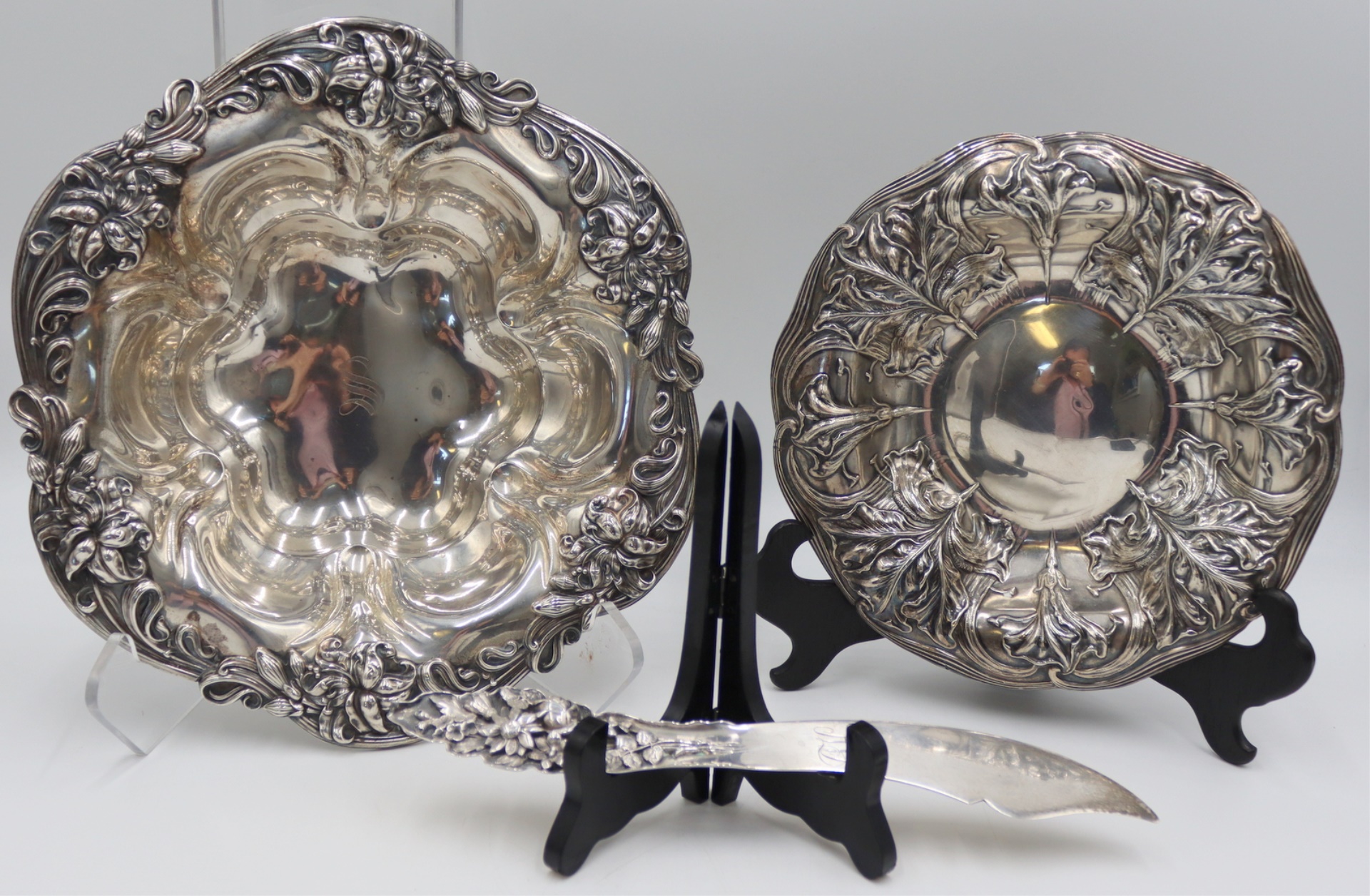 STERLING. ASSORTED GROUPING OF