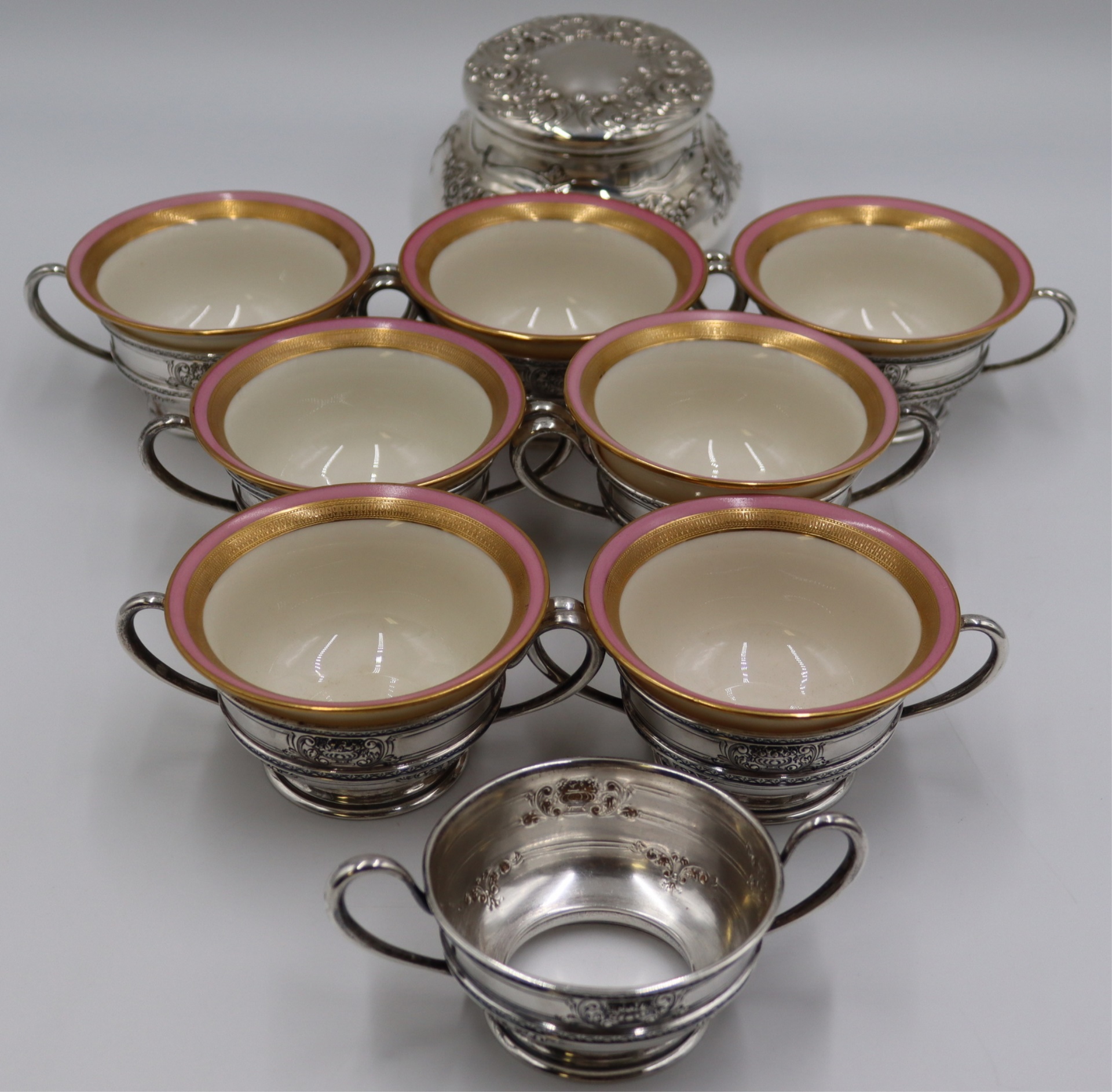 STERLING. ASSORTED GROUPING OF
