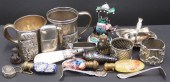 STERLING. ASSORTED GROUPING OF