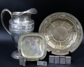 STERLING. ASSORTED GROUPING OF