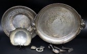 STERLING. ASSORTED GROUPING OF