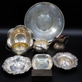 STERLING. ASSORTED GROUPING OF