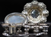 STERLING. ASSORTED GROUPING OF