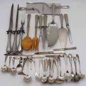 STERLING. ASSORTED GROUPING OF