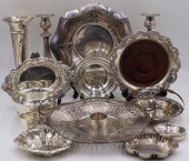 STERLING. ASSORTED GROUPING OF